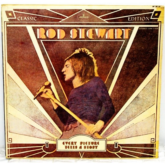 1971 Rod Stewart Every Picture Has A Story 12" Vinyl Album LP Mercury Record - Picture 1 of 8